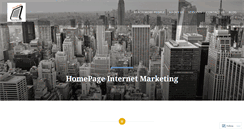 Desktop Screenshot of homepagemarketing.net